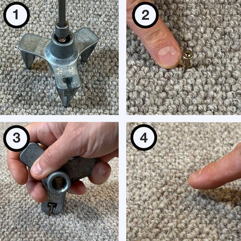 Laden Sie das Bild in Galerie -Viewer, Stop Squeak Repair Kit - Fix Creaky Wood and Carpeted Floors - Floor Fix Pro Squeaky Floor Repair