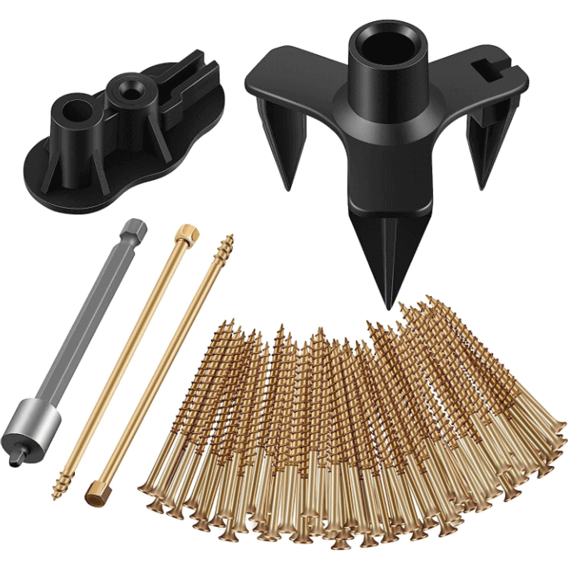 Laden Sie das Bild in Galerie -Viewer, Stop Squeak Repair Kit - Fix Creaky Wood and Carpeted Floors - Floor Fix Pro Squeaky Floor Repair