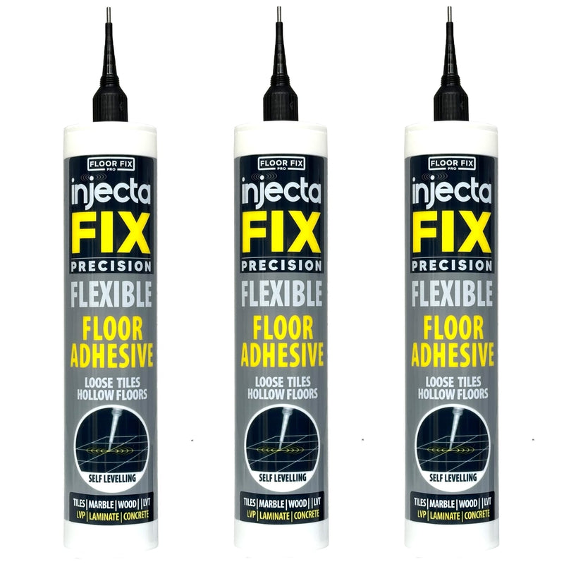 Laden Sie das Bild in Galerie -Viewer, Injectafix Precision -300ml - Floor Fix Pro Loose Tile &amp; Hollow Floor Adhesive
