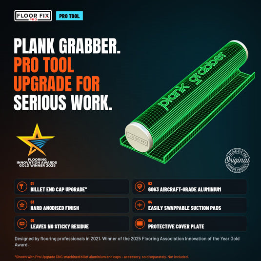 Plank Grabber™ Werkzeug zum Schließen von Bodenfugen – inkl. Ersatz-Saugpad