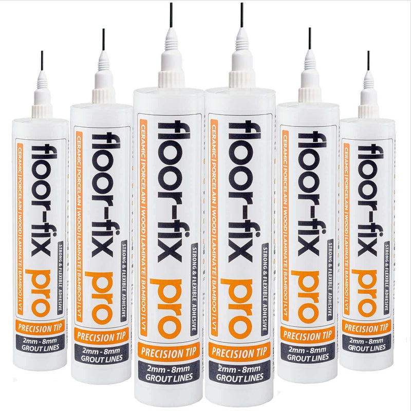 Laden Sie das Bild in Galerie -Viewer, Floor Fix Pro Floor-Fix Pro 300ml -6 Pack for fixing loose tiles and hollow floors
