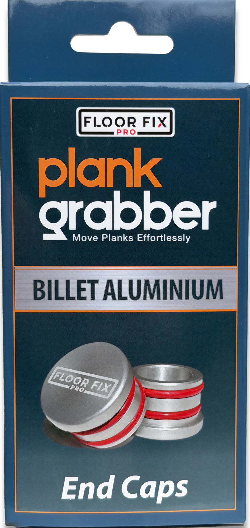 Laden Sie das Bild in Galerie -Viewer, Plank Grabber™ Premium Billet Aluminium End Caps — Pack of 2 - Floor Fix Pro 
