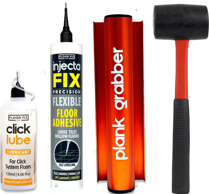 Laden Sie das Bild in Galerie -Viewer, Plank Grabber  - Floor Gap Fixer &amp; Installation Tool  (Includes One Spare Suction Pad) - Floor Fix Pro Flooring Tools

